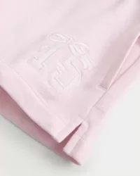 Number Graphic Fleece Boxer Shorts,Number Graphic Fleece Boxer Shorts