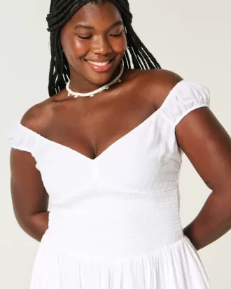 Off-the-Shoulder Asymmetrical Hem Mini Dress,Off-the-Shoulder Asymmetrical Hem Mini Dress