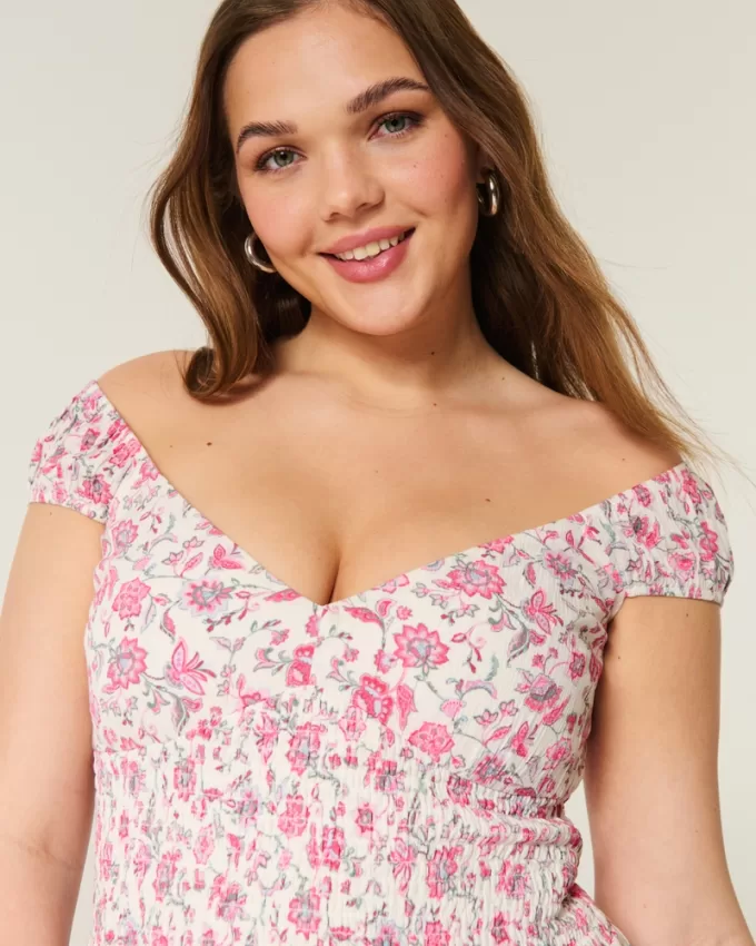 Off-the-Shoulder Asymmetrical Hem Mini Dress,Off-the-Shoulder Asymmetrical Hem Mini Dress