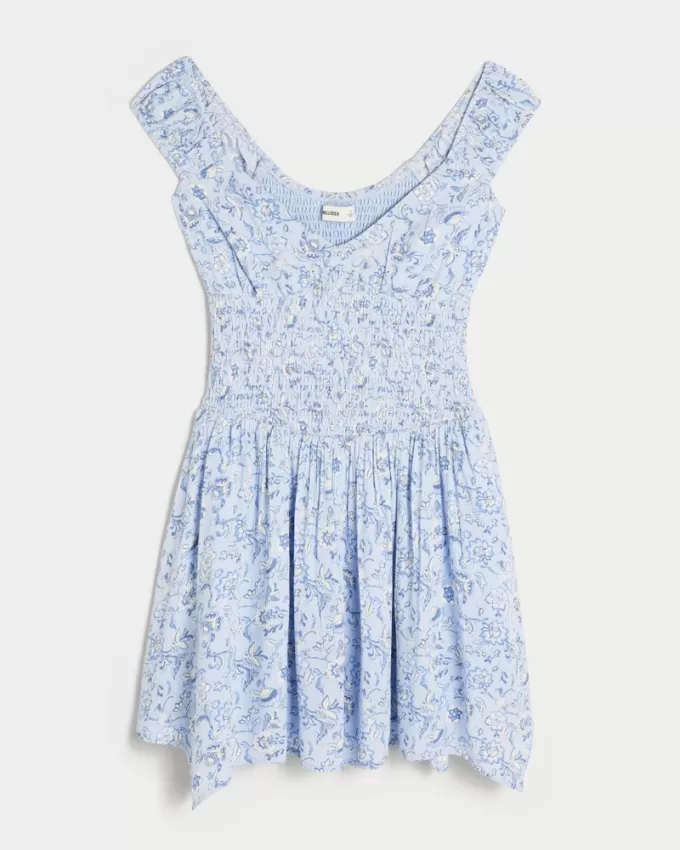 Off-the-Shoulder Asymmetrical Hem Mini Dress,Off-the-Shoulder Asymmetrical Hem Mini Dress