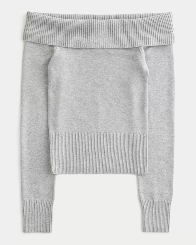 Off-the-Shoulder Sweater,Off-the-Shoulder Sweater
