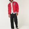 Ohio State Buckeyes Graphic Bomber Jacket,Ohio State Buckeyes Graphic Bomber Jacket