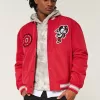 Ohio State Buckeyes Graphic Bomber Jacket,Ohio State Buckeyes Graphic Bomber Jacket