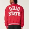 Ohio State Buckeyes Graphic Bomber Jacket,Ohio State Buckeyes Graphic Bomber Jacket