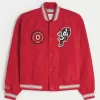 Ohio State Buckeyes Graphic Bomber Jacket,Ohio State Buckeyes Graphic Bomber Jacket
