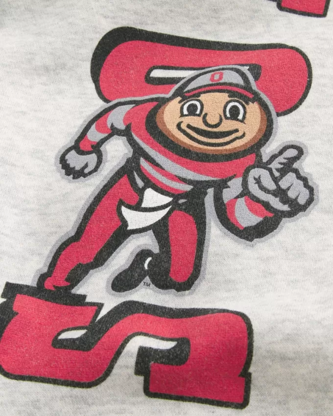 Ohio State University Graphic Baggy Sweatpants,Ohio State University Graphic Baggy Sweatpants