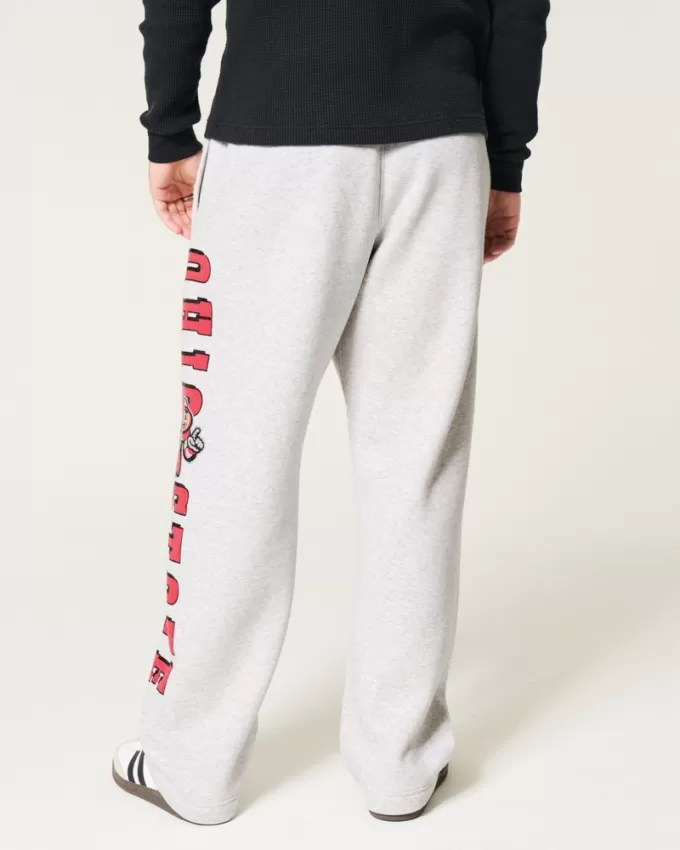 Ohio State University Graphic Baggy Sweatpants,Ohio State University Graphic Baggy Sweatpants