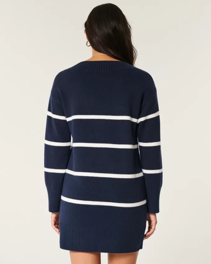 On/Off the shoulder Jersey Sweater Dress,On/Off the shoulder Jersey Sweater Dress
