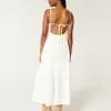 Open-Back Babydoll Maxi Dress,Open-Back Babydoll Maxi Dress