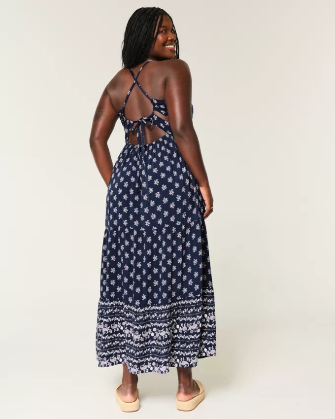 Open Back Maxi Dress,Open Back Maxi Dress