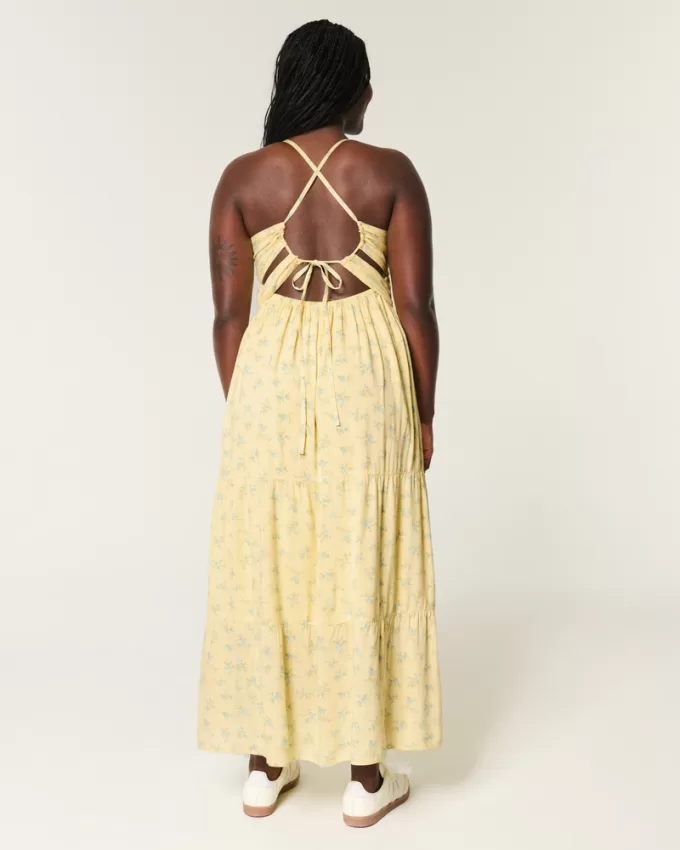 Open Back Maxi Dress,Open Back Maxi Dress