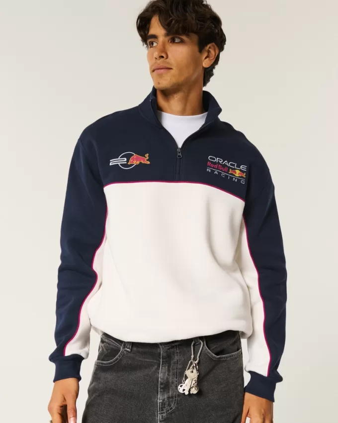 Oracle Red Bull Racing Graphic Half-Zip Sweatshirt,Oracle Red Bull Racing Graphic Half-Zip Sweatshirt