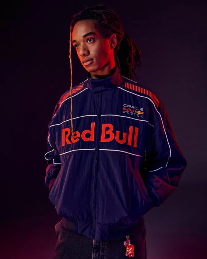 Oracle Red Bull Racing Graphic Track Jacket,Oracle Red Bull Racing Graphic Track Jacket