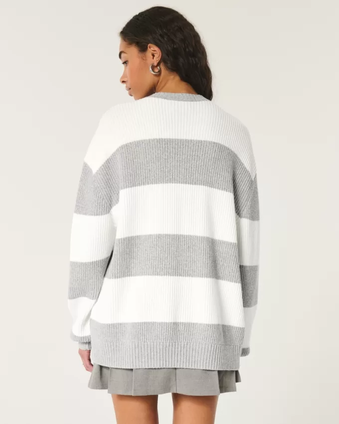 Oversized Crew Sweater,Oversized Crew Sweater