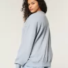 Oversized Crew Sweatshirt,Oversized Crew Sweatshirt