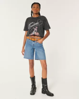 Oversized J’aime Cowboys Graphic Tee,Oversized J’aime Cowboys Graphic Tee