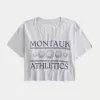 Oversized Montauk Athletics Graphic Tee,Oversized Montauk Athletics Graphic Tee