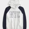 Oversized NYC Graphic Hoodie,Oversized NYC Graphic Hoodie