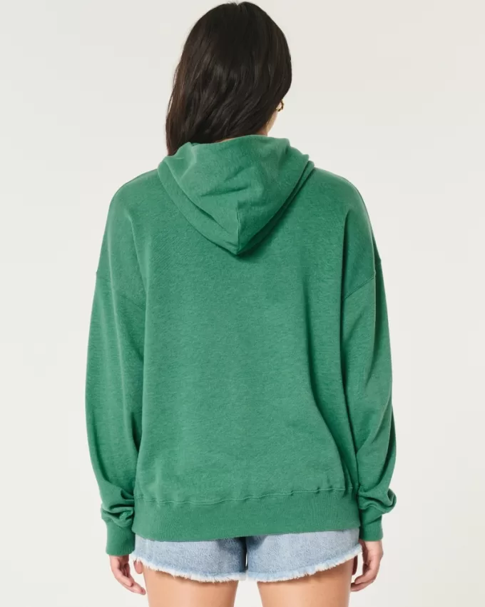 Oversized Terry Hoodie,Oversized Terry Hoodie