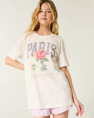 Paris Graphic Tee,Paris Graphic Tee
