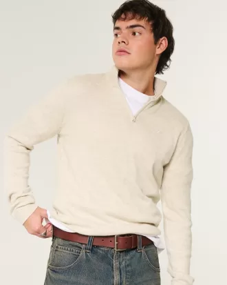 Quarter-Zip Sweater,Quarter-Zip Sweater