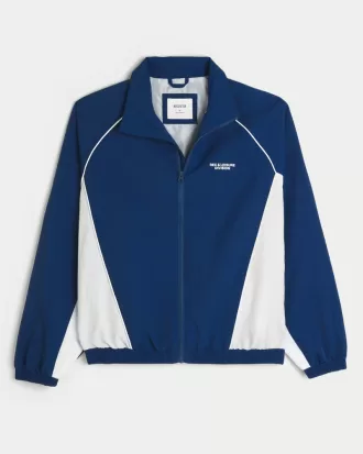 Rec & Leisure Division Graphic Windbreaker Jacket,Rec & Leisure Division Graphic Windbreaker Jacket