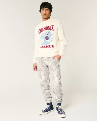 Relaxed Camo Fleece Joggers,Relaxed Camo Fleece Joggers