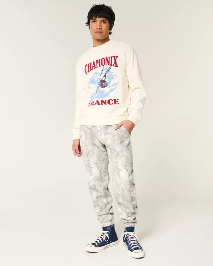 Relaxed Camo Fleece Joggers,Relaxed Camo Fleece Joggers