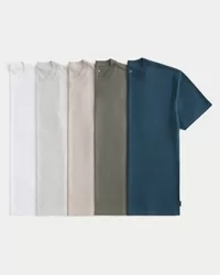 Relaxed Crew T-Shirt 5-Pack,Relaxed Crew T-Shirt 5-Pack