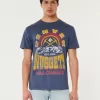 Relaxed Denver Nuggets Graphic Tee,Relaxed Denver Nuggets Graphic Tee