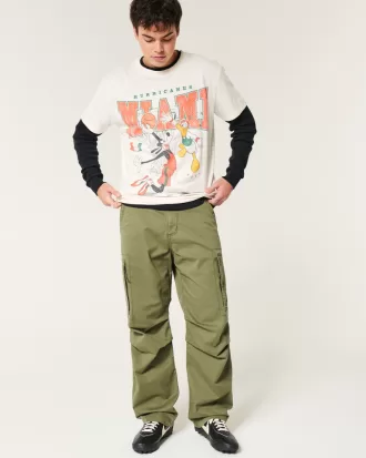 Relaxed Disney Miami Hurricanes Graphic Tee,Relaxed Disney Miami Hurricanes Graphic Tee