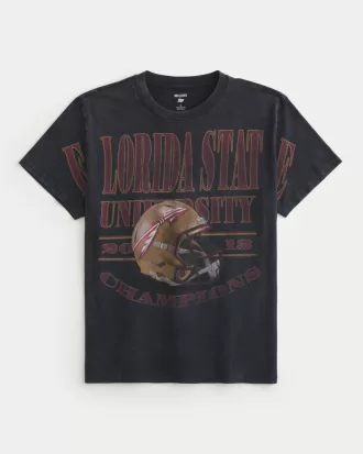 Relaxed Florida State University Graphic Tee,Relaxed Florida State University Graphic Tee