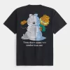 Relaxed Garfield Graphic Tee,Relaxed Garfield Graphic Tee