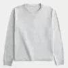 Relaxed Long-Sleeve Crew T-Shirt,Relaxed Long-Sleeve Crew T-Shirt