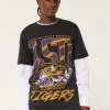 Relaxed Louisiana State University Tigers Graphic Tee,Relaxed Louisiana State University Tigers Graphic Tee
