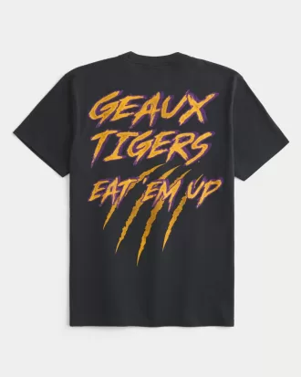 Relaxed Louisiana State University Tigers Graphic Tee,Relaxed Louisiana State University Tigers Graphic Tee