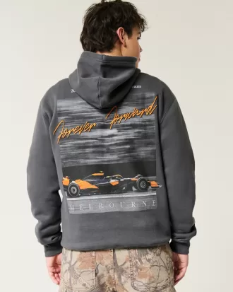 Relaxed McLaren Forever Forward Graphic Hoodie,Relaxed McLaren Forever Forward Graphic Hoodie