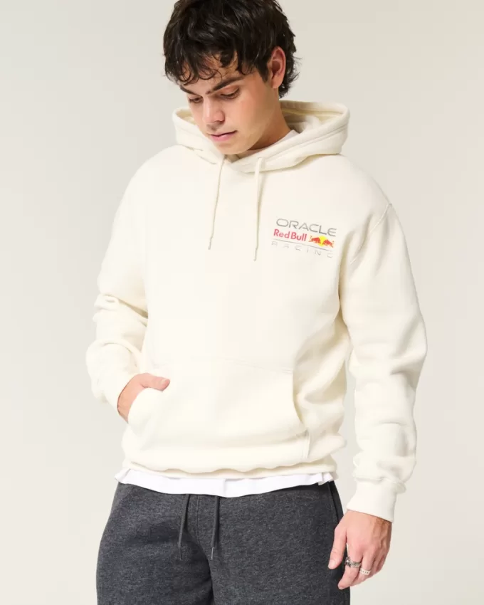 Relaxed Oracle Red Bull Racing Graphic Hoodie,Relaxed Oracle Red Bull Racing Graphic Hoodie