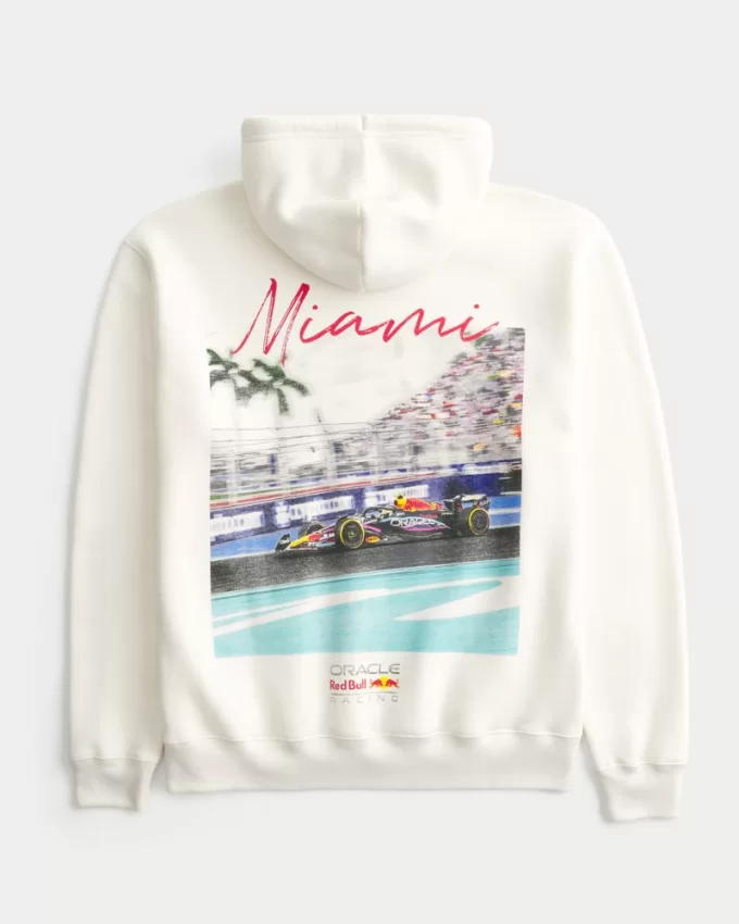 Relaxed Oracle Red Bull Racing Graphic Hoodie,Relaxed Oracle Red Bull Racing Graphic Hoodie