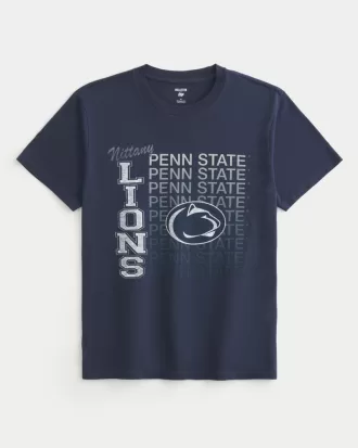 Relaxed Penn State Nittany Lions Graphic Tee,Relaxed Penn State Nittany Lions Graphic Tee