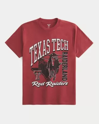 Relaxed Texas Tech Red Raiders Graphic Tee,Relaxed Texas Tech Red Raiders Graphic Tee