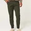 Relaxed Twill Joggers,Relaxed Twill Joggers