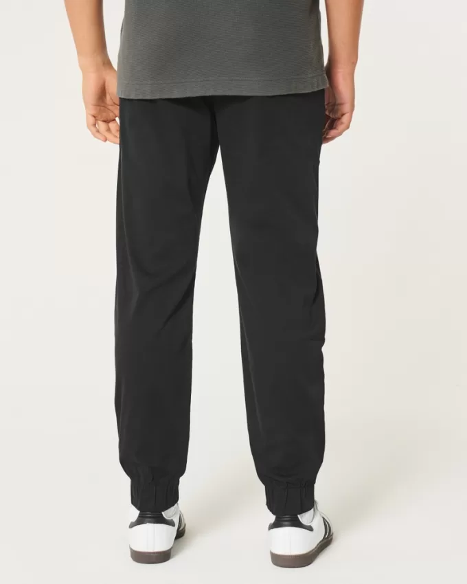 Relaxed Twill Joggers,Relaxed Twill Joggers