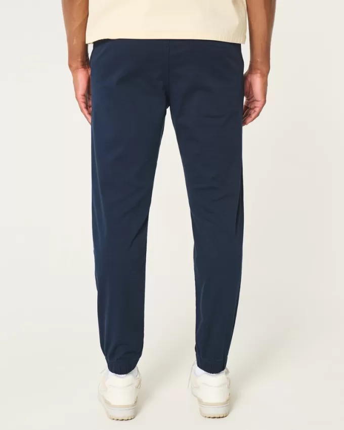 Relaxed Twill Joggers,Relaxed Twill Joggers