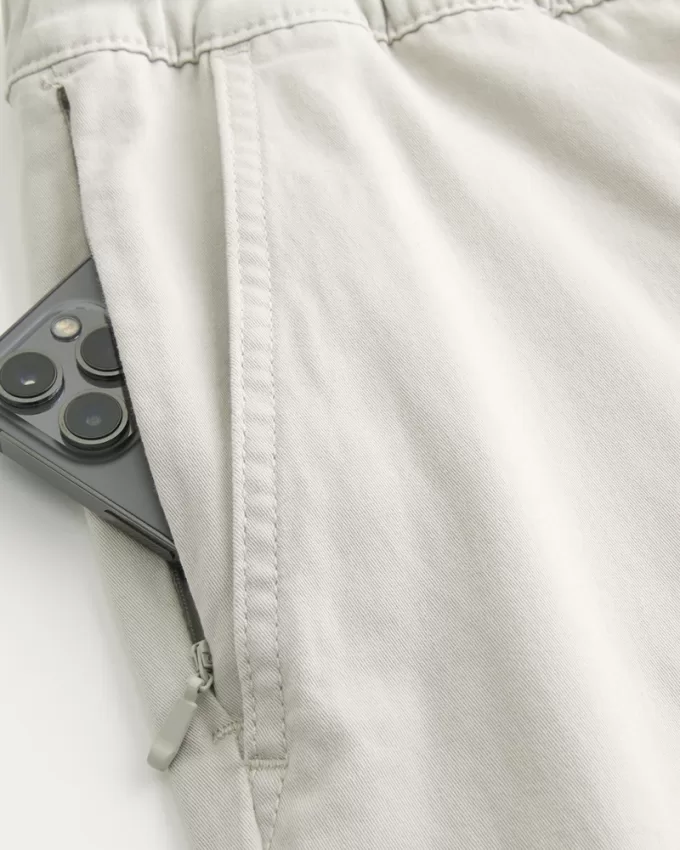 Relaxed Twill Joggers,Relaxed Twill Joggers