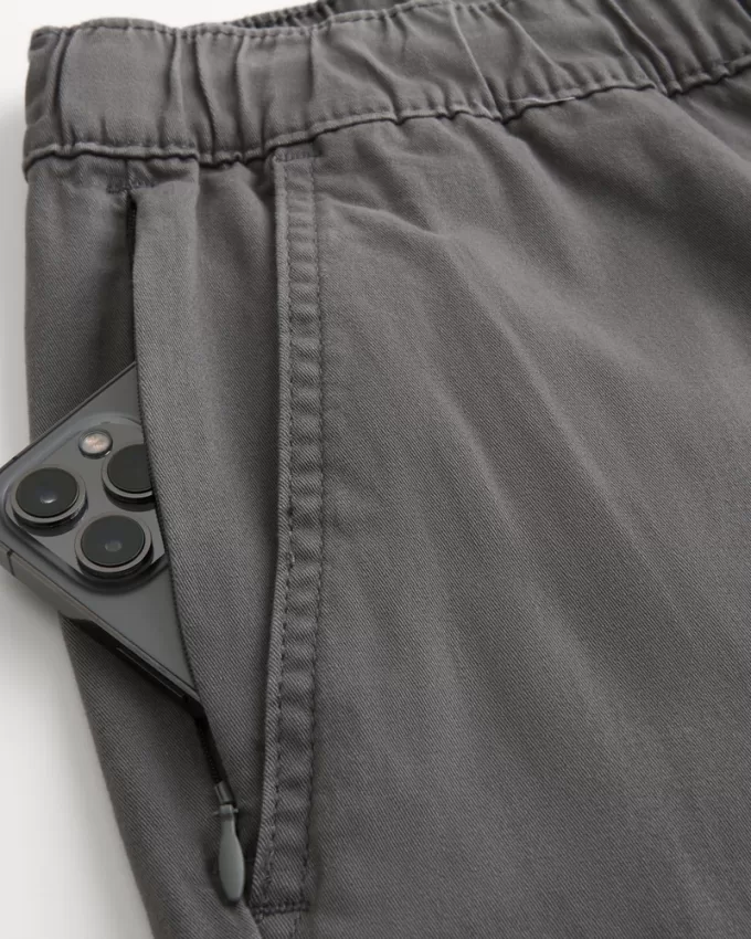 Relaxed Twill Joggers,Relaxed Twill Joggers