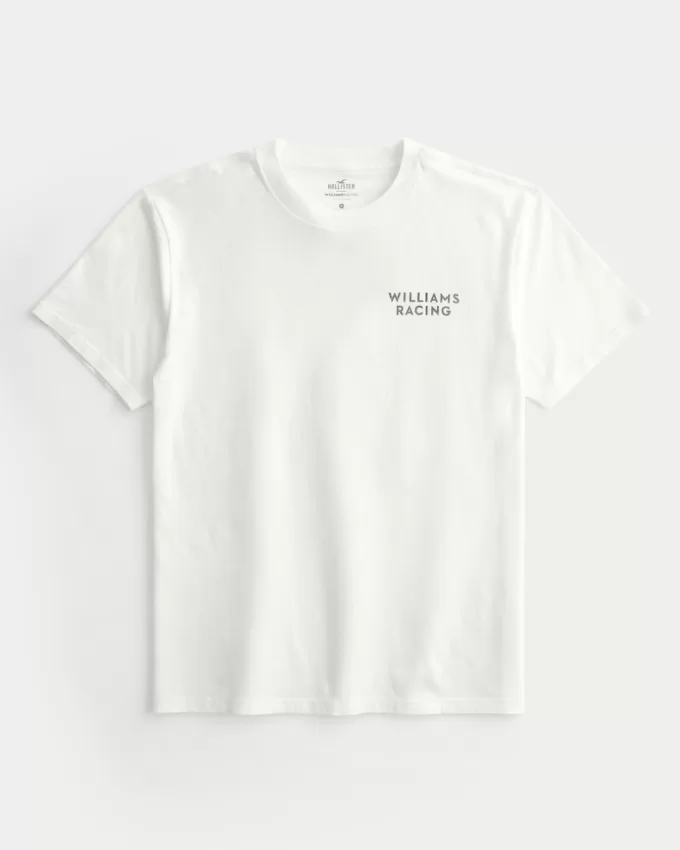 Relaxed Williams Racing Graphic Tee,Relaxed Williams Racing Graphic Tee