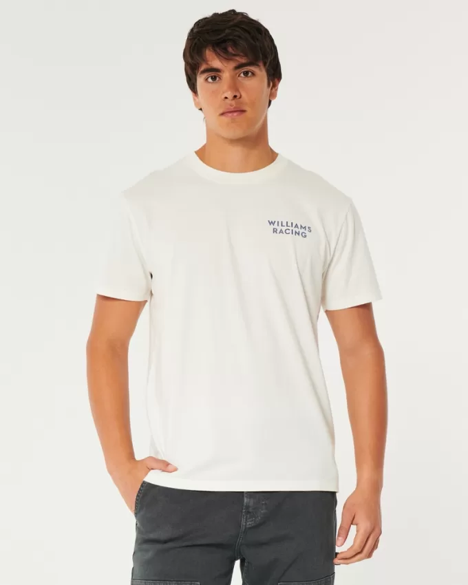 Relaxed Williams Racing Graphic Tee,Relaxed Williams Racing Graphic Tee