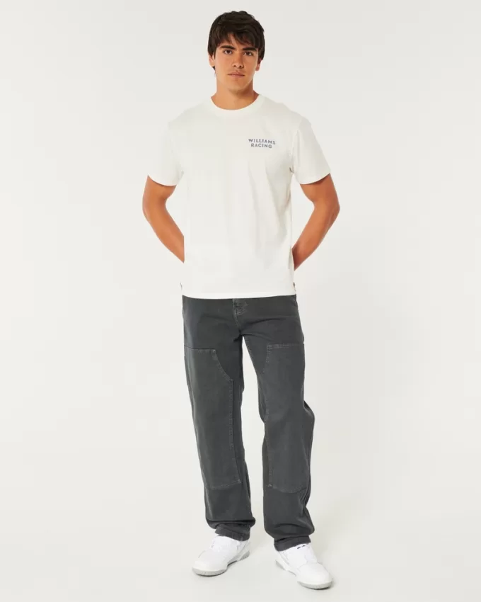 Relaxed Williams Racing Graphic Tee,Relaxed Williams Racing Graphic Tee