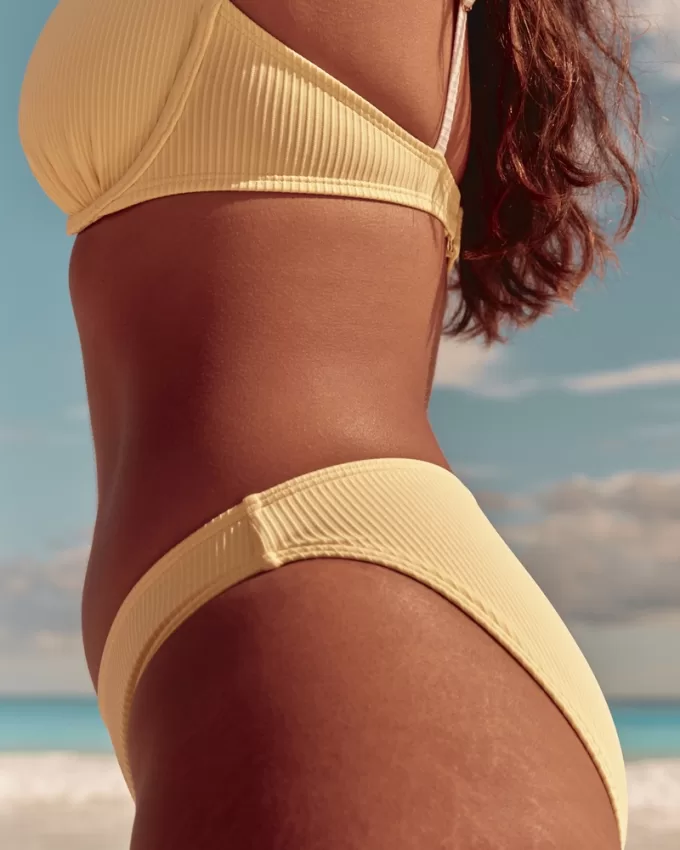 Ribbed Bikini Bottom,Ribbed Bikini Bottom